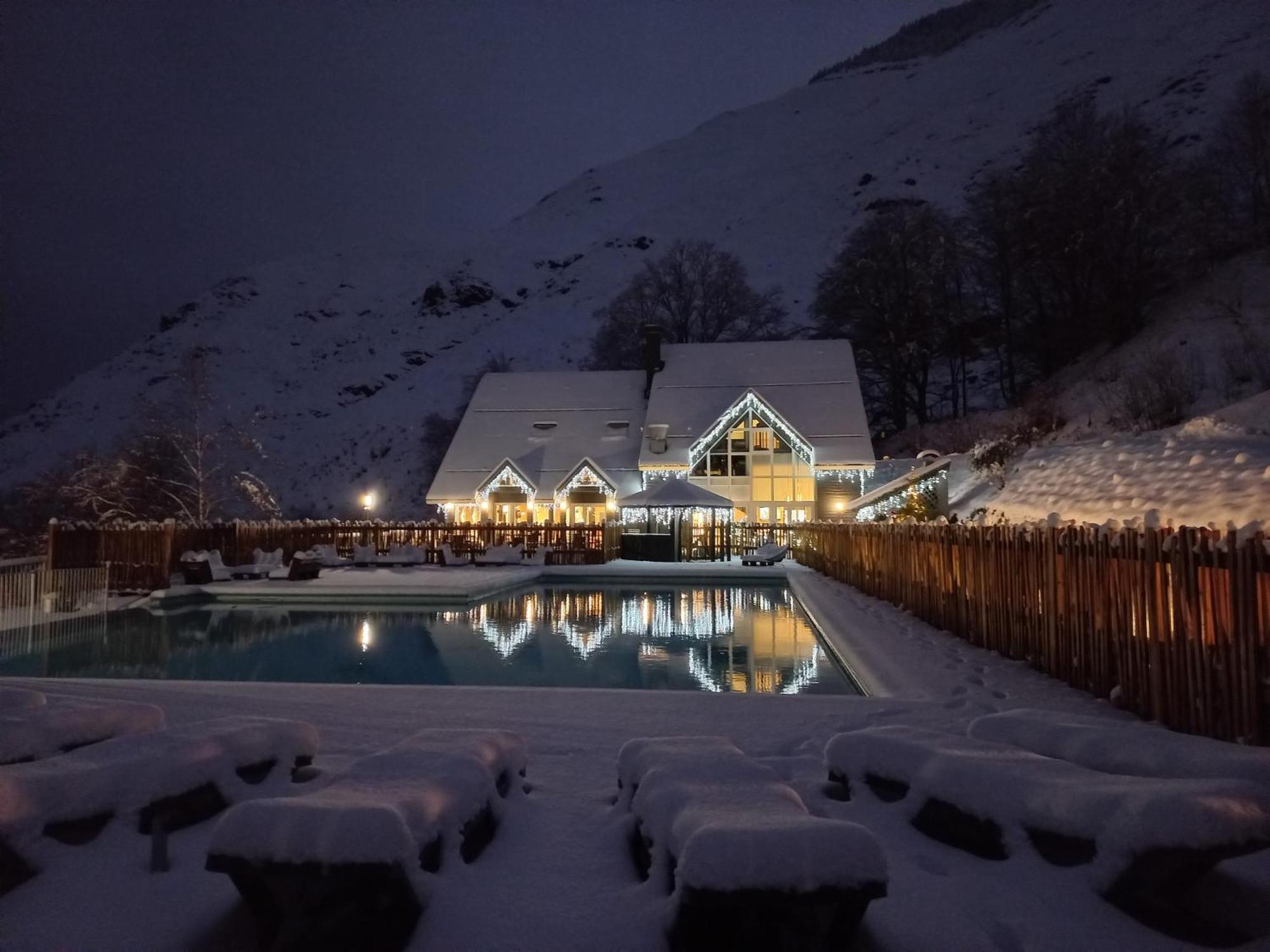Iskoe Chalets-Hoetel, Col D'Aubisque Gourette Eksteriør billede