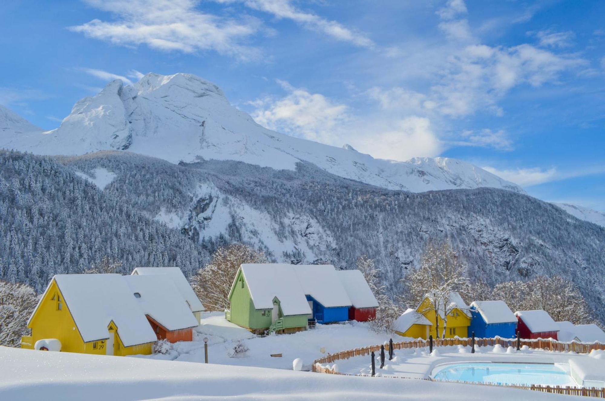 Iskoe Chalets-Hoetel, Col D'Aubisque Gourette Eksteriør billede